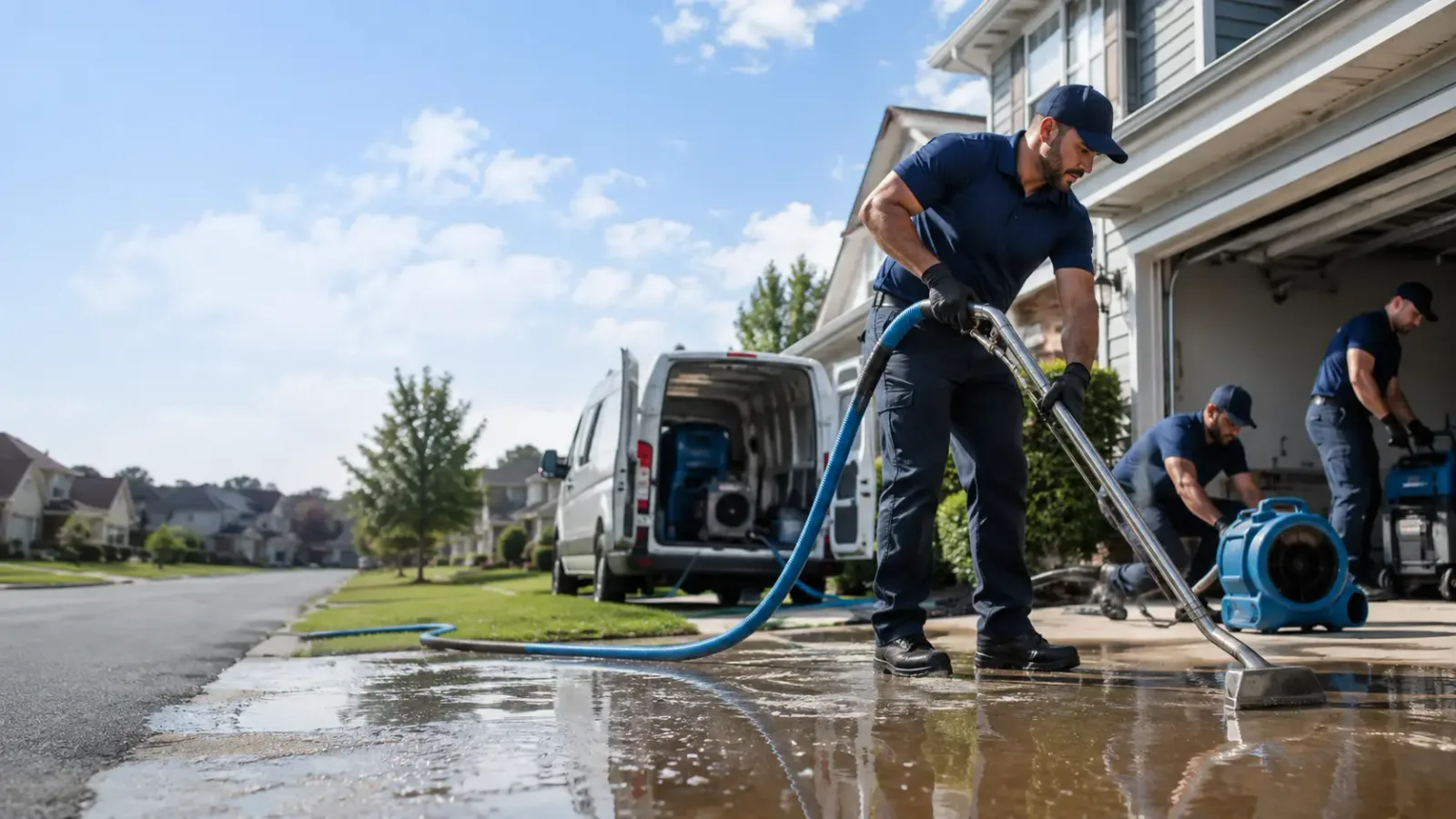 Flood Damage Restoration in Anselmo, NE